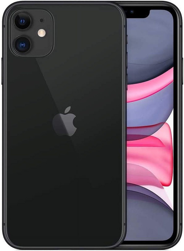 iPhone 11 128GB SS+eSim Black A Grade 100% Battery Health( Refurbished ) - Face ID not work - (Message Stock)