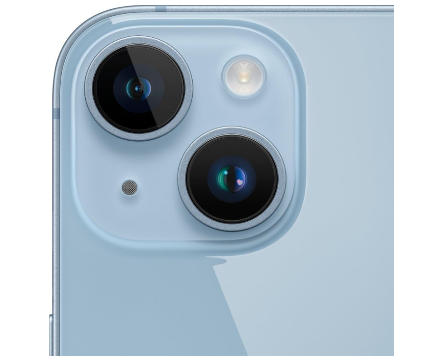 iPhone 14 256GB SS+eSim Blue A Grade 100% Battery Health( Refurbished )