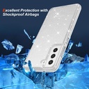 Samsung Transparent / Glitter ShockProof Phone Case (YUVAL) 