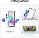 Samsung Galaxy A35 5G(A356B/E) DS 8/256GB Awesome Blue -  International Version - Brand new