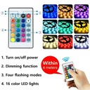 5V USB RGB Bluethooth + Remote Control Strip Light 1Meter Waterproof with Mood light for TV