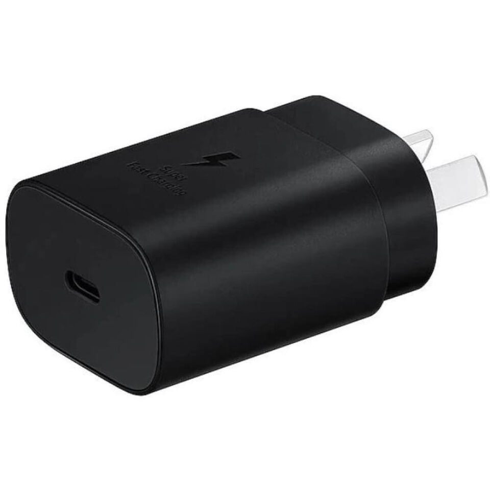 For Samsung - USB-C 25W AC Charger Black[FC]