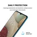 [V01]Samsung A02S A03S A03  Unipha Tempered glass screen protector with high quality black package