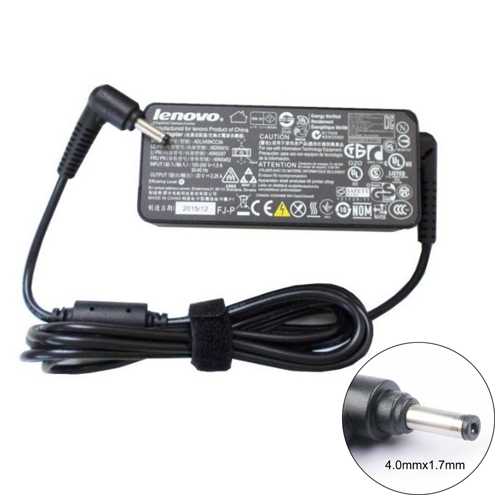 Lenovo/IBM Original 45W AC Charger Adapter for Lenovo IdeaPad 310 320 330