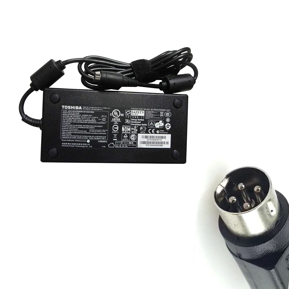 Toshiba Original Toshiba 19V 9.5Amp 180w 4pin Power Adapter PA3546E-1AC3 W50