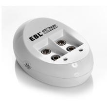 EBL 9V Rechargeable Batteries Charger 2 Slots