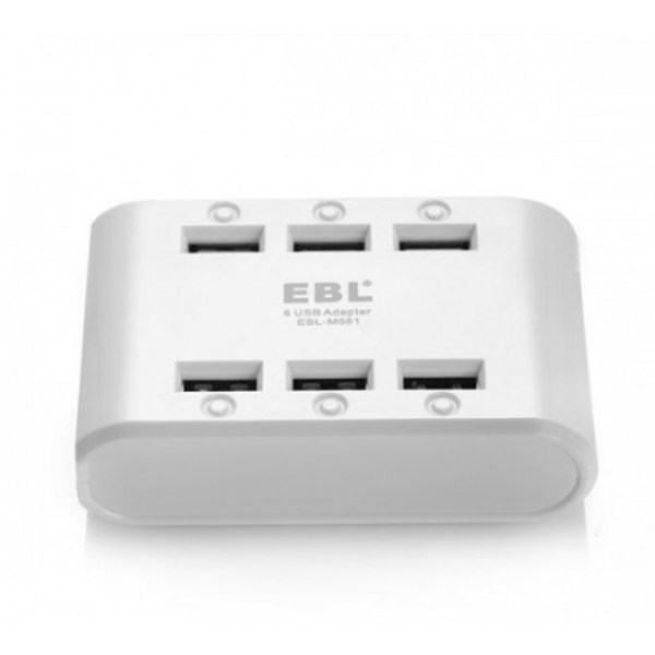 USB Adapter 6 Ports EBL-M561