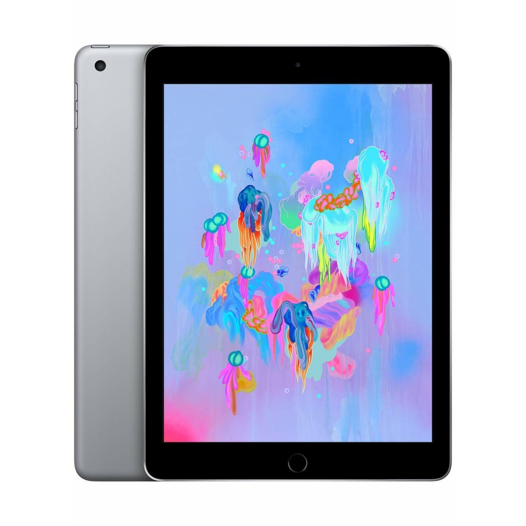 iPad 6th Gen 9.7" Wi-Fi Only 128GB Space Grey A1893 A Grade 100% Battery Health (Refurbished)