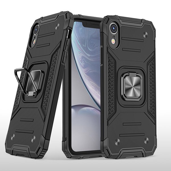 Samsung S9 ShockProof Fashion Black Phone Case (Kemeng)