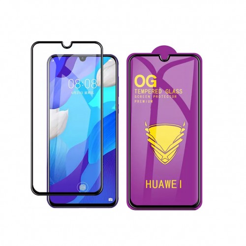 Huawei Nova 5T CCBBK/ (OG) Golden Armor High Quality full cover Tempered Glass Screen Protector