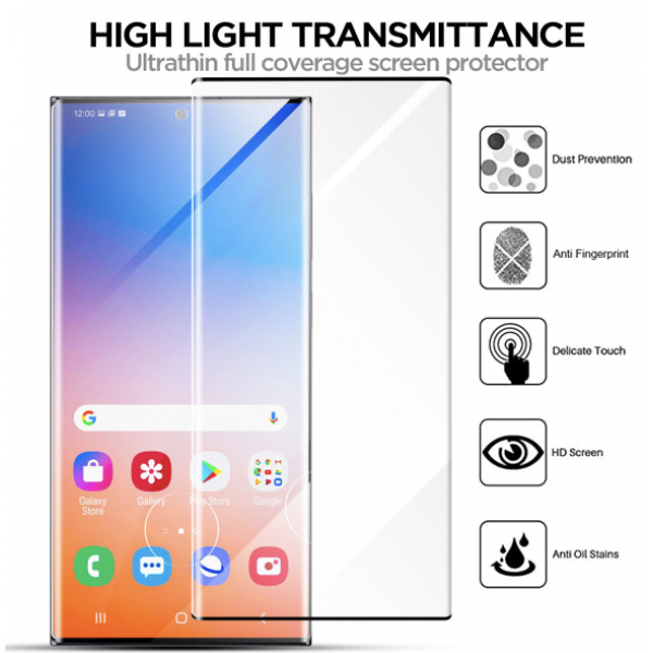 Samsung S23 0.18 Screen Protector Tempered Glass - Support Finger Print - No Need Glue