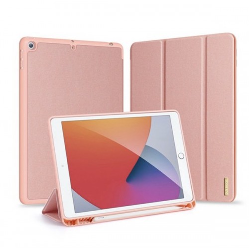 iPad Air 6 (2024) 10.9" Case | Shockproof Tablet Cover Pin Connectork DUX DUCIS Domo Series - Pink
