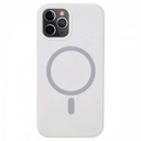 iPhone 12 Pro max  MagSafe Magnetic Phone Case Soft Silicone Back Cover White