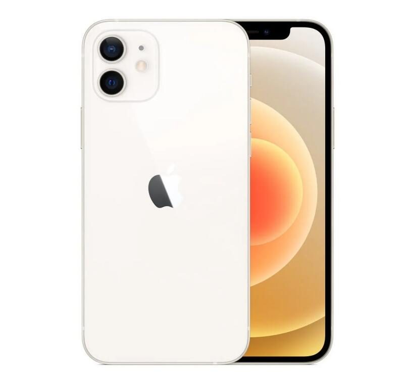 iPhone 12 128GB Unlocked Fully Functional White - 100% Battery - Like New (Refurbished)