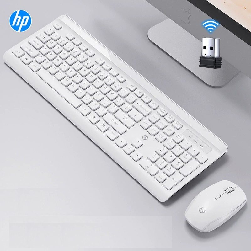 HP CS500 Wireless Mouse and Keyboard Combo 2.4GHz White