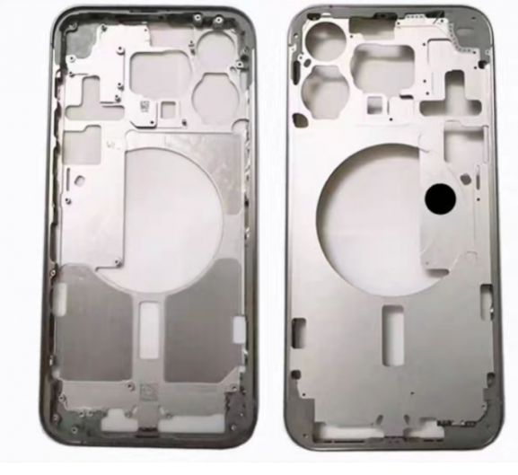 [BC]Middle Frame Without Back Glass For iPhone 15 Blue