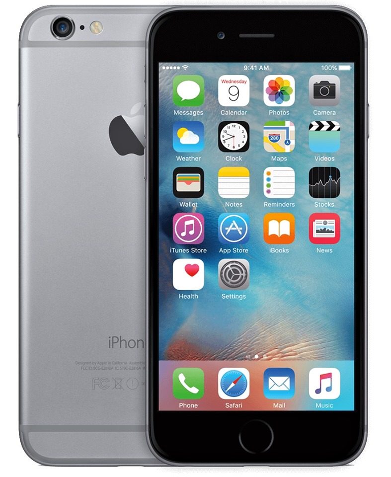 iPhone 6 16GB Single SIM Silver A Grade 90% Battery Health( Refurbished )