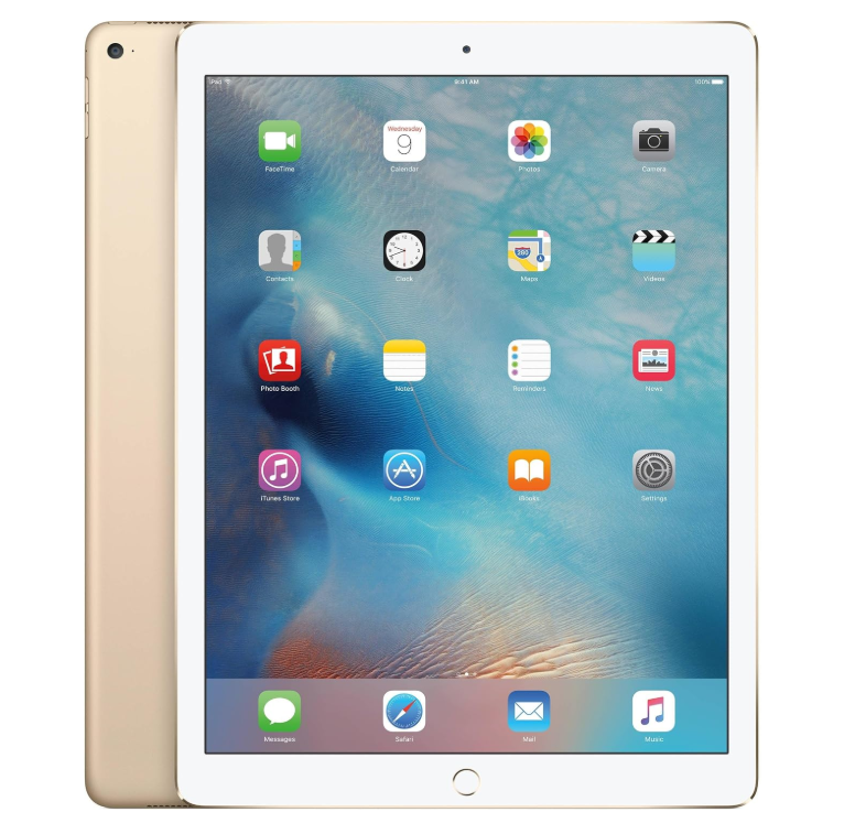 iPad Pro 1 (2016)  9.7" Wi-Fi Only 32GB Gold A1673 A Grade above 90% Battery Health( Refurbished ) - Touch ID not work