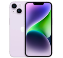 iPhone 14 128GB SS+eSim Purple A Grade 100% Battery Health( Refurbished )