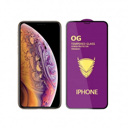 [M0730100056] iPhone X / XS / 11 Pro Black CCBBK/ (OG) Golden Armor High Quality full cover Tempered Glass Screen Protector