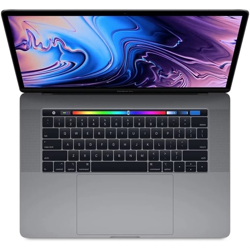 [L0010010003] Apple MacBook Pro 15" 2018 A1990 6-Core i7-8850H 2.6-4.3GHz 16GB DDR4 512GB SSD Touch Bar Space Gray A Grade( Refurbished )