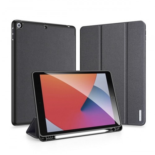 [T0970090074] Samsung Tab A9 X110/X115 8.7 - TPU ShockProof Pin Connectork Case Cover (DUX DUCIS) Black