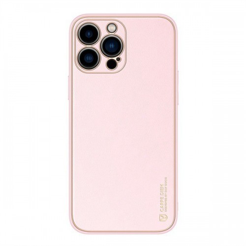 [M0970090110] iPhone 11 Pro Luxury PU Leather Phone Cover Case Yolo Series (DUX DUCIS) Pink