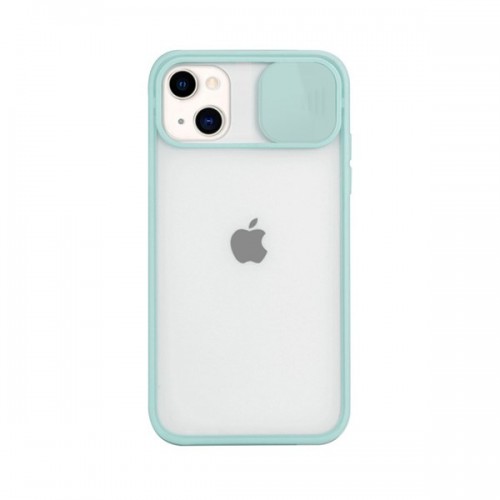[M0620090118] iPhone X/ XS Slide Camera Lens Protection Cover Phone Case ShockProof TPU (Case Mate) Green