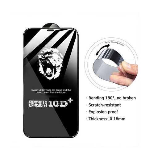 [M0720100030] iPhone 16 Pro Gorilla Pliable and Strong Tempered Glass Screen Protector without package