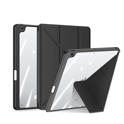 [T0970090064] iPad 10.9" (10th, 2022) / iPad 11th  A16 (2025) Case | Shockproof Tablet Cover DUX DUCIS Domo Series – Black