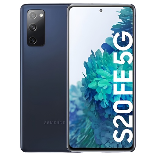 [M0020010602] Samsung Galaxy S20 FE 4G 128GB with 6GB RAM Dual SIM Cloud Navy A Grade (Refurbished)