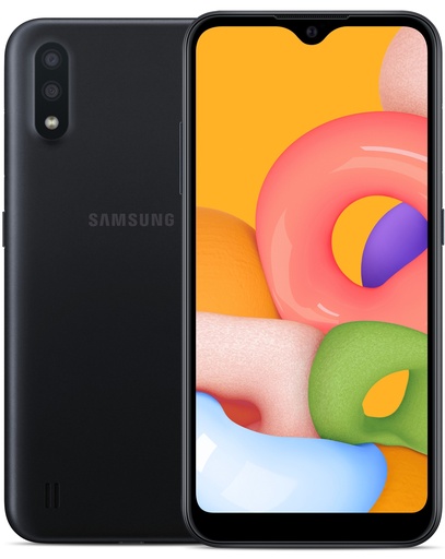 [M0020010601] Samsung Galaxy A01 SM-A015 16GB with 2GB RAM Black A Grade (Refurbished)