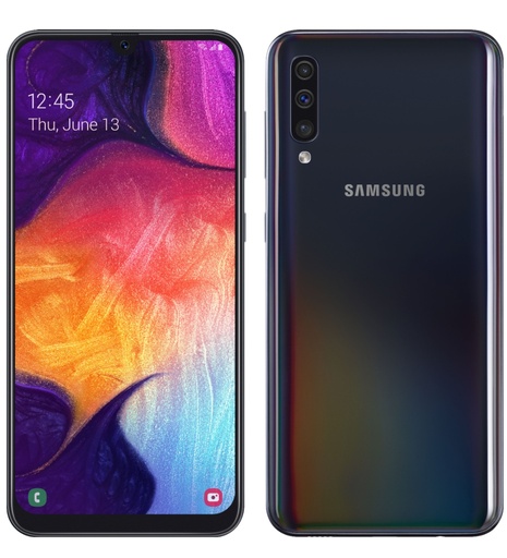 [M0020010594] Samsung Galaxy A50 SM-A505U 64GB with 4GB RAM Black A Grade ( Refurbished )