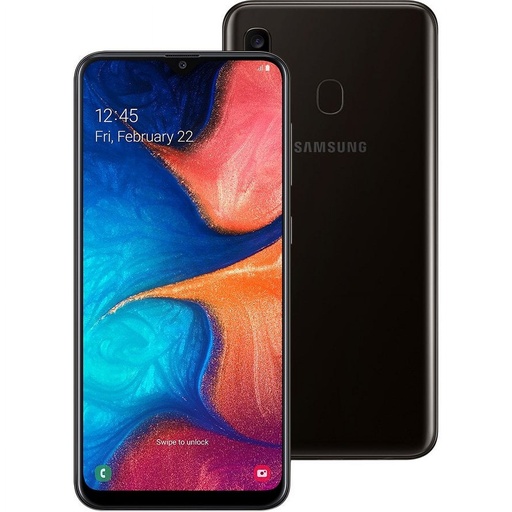 [M0020010598] Samsung Galaxy A20 SM-A205W 32GB with 3GB RAM Black A Grade ( Refurbished )