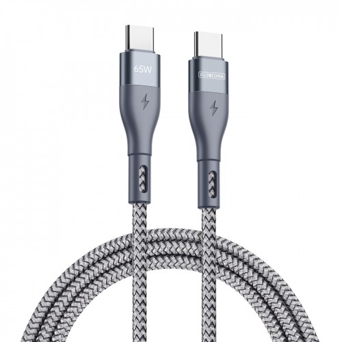 [E0970050017] DUX DUCIS DUZZONA A2 USB C To USB C Cable Compatible with PD 65W 1M Grey [5-B14]