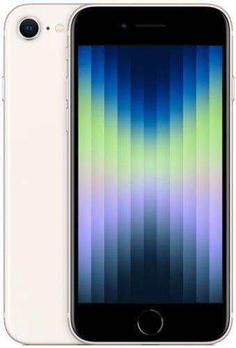 [M0010010874] iPhone SE 2022 (3rd Gen)128GB Single SIM Starlight A Grade 100% Battery Health( Refurbished )