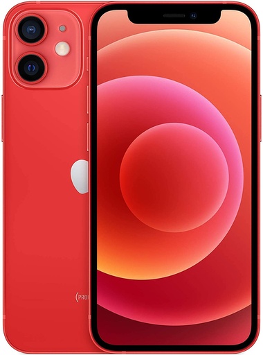 [M0010010928] iPhone 12 Mini 64GB SIM+eSim Red A Grade 100% Battery Health( Refurbished ) - (Message Stock)