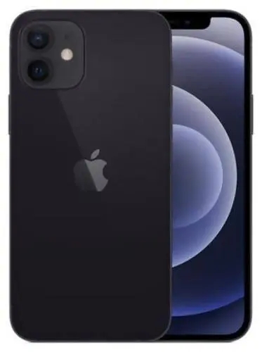 [M0010010940] iPhone 12 256GB SIM+eSim Black A Grade 100% Battery Health( Refurbished ) - (Message Stock)