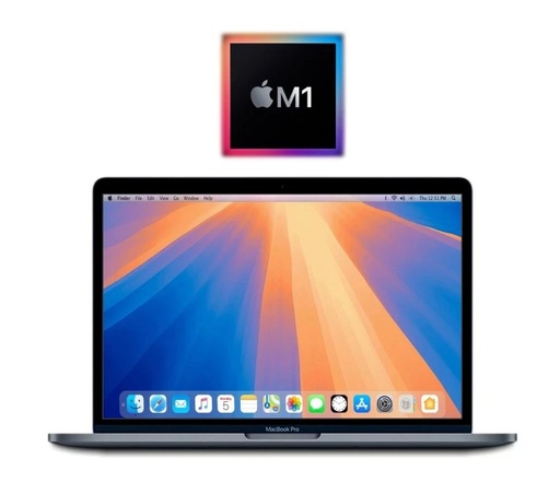 [L0010010063] Apple MacBook Pro 13.3" A2338 (2020) Apple M1 8-Core CPU / 8GB RAM / 512GB SSD / 2560×1600 Retina Display / Space Gray – Excellent Grade minor scratch (Refurbished)