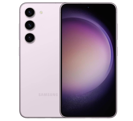 [M0020010808] Samsung Galaxy S23 SS+eSim 128GB with 8GB RAM Lavender A Grade ( Refurbished ) - (Minor Screen Burn)