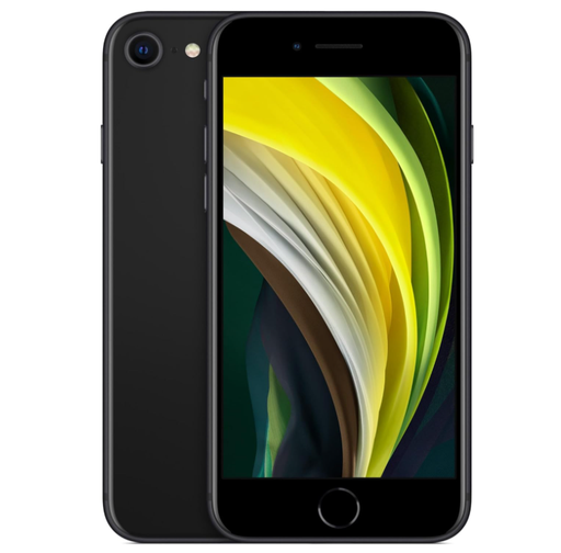 [M0010011116] iPhone SE (2nd Gen) 2020 64GB SS+eSim Black A Grade above 80% Battery Health( Used )