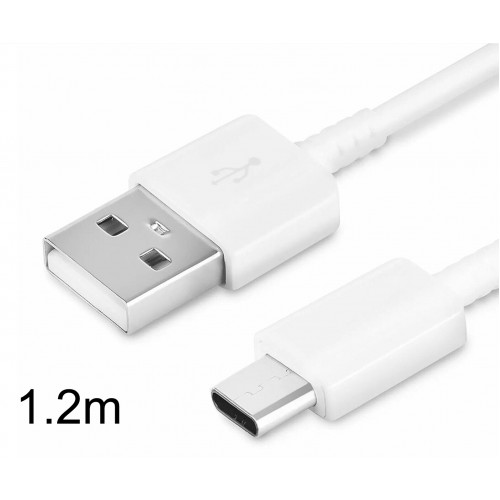[M0020050010] Samsung Genuine Type-C Fast Charging Cable 1.2meter White without Packaging