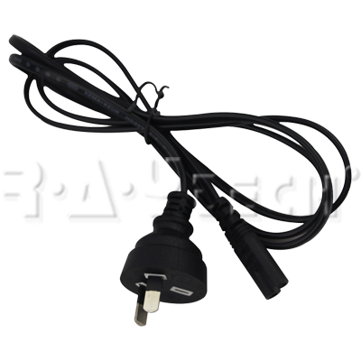 [P0680050003] 1M Figure 8 Power Cord, 2Pin Plug to Figure 8 Female