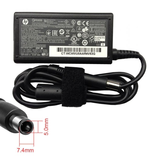 [L0050060022] HP Original 45W AC Adapter Charger for HP Elitebook Folio 9470meter 9480meter 744481-002 744893-001